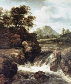 Water landscape Jacob Isaakszoon van Ruisdael river Oil Paintings